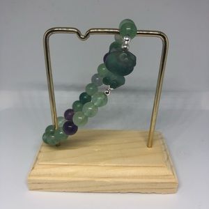 Hello Kitty Crystal Fluorite Bracelet